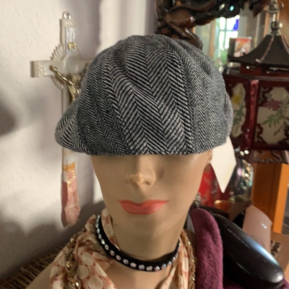 Stetson classic paperboy style NWT hat size medium - Picture 5 of 9